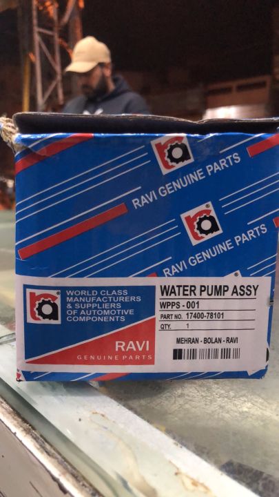 Water Pump Assy Ravi Genuine Parts For Suzuki Mehran , FX , Ravi Pick ...