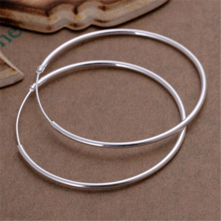Round%20Circle%2050/60mm%20Hoop%20Earrings%20Silver%20Color%20For%20Woman%20Wedding%20Engagement%20Party%20Fashion%20Charm%20Jewelry%20%20-%20Image%206