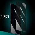 4PCS Anti Spy Glass on Realme GT 5G 2 Pro Master Neo 2 3 3T HD Glass Toughed Film For Realme 8 8i 9 10 Pro Plus C30  Glass. 