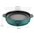 Electric MultiCooker Electric Frying Pan 220V Househould Barbecue Fried Steak Fish Omelette Frying Pan Non-stick Cooking Machine rice cooker.