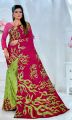 Ladies Digital Batik Fancy Saree. 