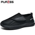 Diabetic Shoes for Men Wide Width Walking Shoes Slip-On Orthopedic Shoes for Swollen Feet Foot Pain Relief Cushion Sneakers. 