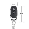 Waterproof Metal 2-button Wireless Remote Control, Electric Door Remote Control, Rolling Door 433 Wireless Remote Control. 