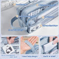 5-Layer Large Capacity Pencil Case, Stationery Bag, Makeup Bag, Suitable for Students, Offices, Schools, and Teenagers.
