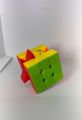 Original 3x3 Sticker less magic cube for kids |Brain Treaser |Puzzle. 