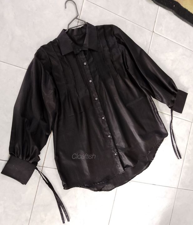 co-ord%20stitched%20cotton%20dress-%20Women%E2%80%99s%20Elegant%20Black%202-Piece%20Outfit%20%E2%80%93%20Long%20Sleeve%20Pleated%20Button-Down%20Shirt%20&%20Matching%20Wide-Leg%20Trousers,%20Stylish%20Casual%20Formal%20Co-Ord%20Set%20-%20Image%204