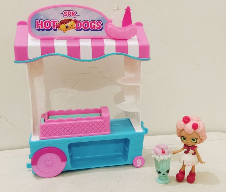Shopkins Season 8 USA World Vacation America Hot Dog Stand Play set