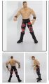 genuine Jakks Titan Tron WWE WCW Chris Benoit Wrestling Figure - Red & Black Pants. 
