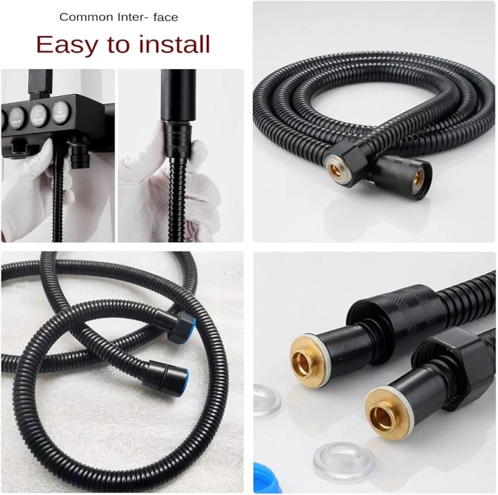 Muslim%20shower%20chain%20pipe%20flexible%20hose%20black%20color%20high%20pressure%20premium%20quality%201%20meter%20hand%20shower%20pipe%20toilet%20shower%20pipe%20connection%20chain%20pipe%20for%20bathroom%20and%20kitchen%20bath%20shower%20chain%20pipe%20cp%20chain%20black%20-%20Image%204
