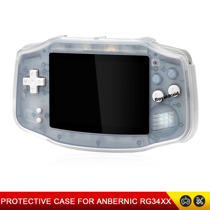 TPU%20Half%20Transparent%20Soft%20Shell%20Case%20Protective%20Cover%20For%20ANBERNIC%20RG34XX%20Handheld%20Game%20Console%20Anti-Scratch%20Storage%20Box%20-%20Image%202