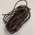 5 Yards Retro High Quality Genuine Leather Cord Round/Flat Strand Cow Leather Rope Fit Necklace Bracelets DIY Jewelry.