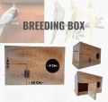 Cockatiel & Parakeet Breeding Box | Wood Nest Box | Bird House | Lock Type | Cocktail. 