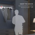 1M-5M PIR Motion Sensor LED Strip Lights IP65 Waterproof DC 12V Light Strip For Stairs Wardrobe Closet Kitchen Smart On/Off Lamp. 