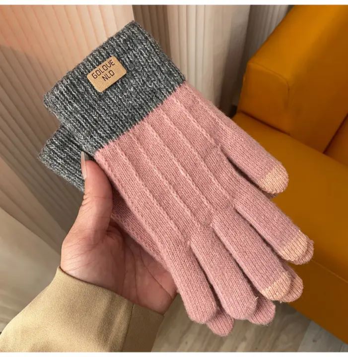 Winter%20Warm%20Touch%20Screen%20Half%20Fingerless%20Knitted%20Acrylic%20Gloves%20For%20Men%20And%20Women%20-%20Image%202