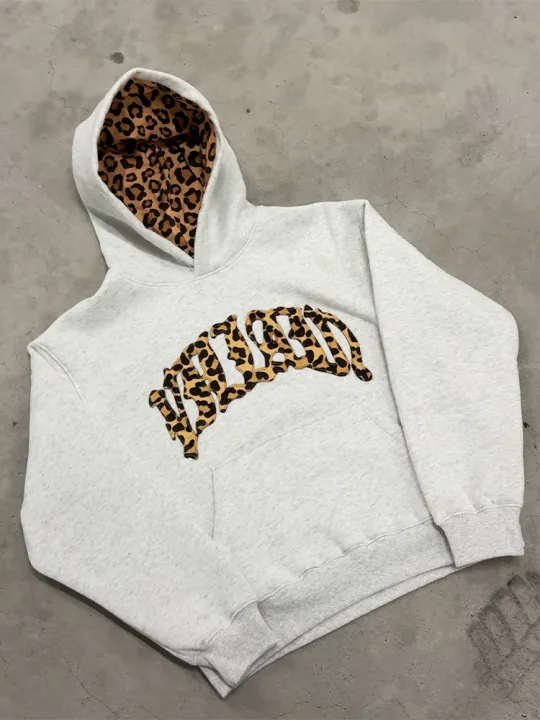 Y2K%20Trendy%20High-Quality%20Cross-Border%20Leopard%20Embroidered%20Casual%20Sports%20Men's%20and%20Women's%20Hooded%20Sweatshirt%20Pants%20-%20Image%205