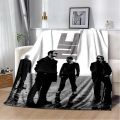 U2 Rock Bang Bono 3D Printing Blanket,Soft Throw Blanket for Home Bedroom Bed Sofa Picnic Travel Office Rest Cover Blanket Kids. 