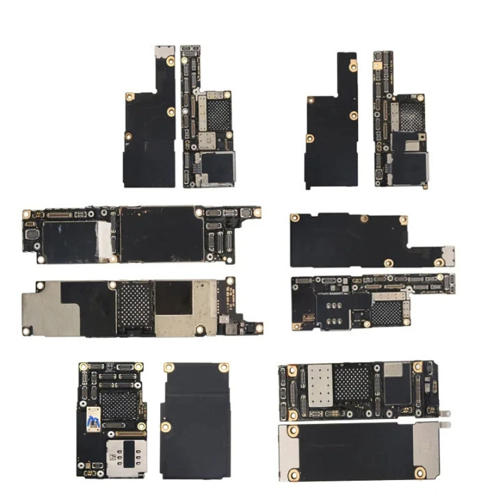 Damaged Motherboard for IPhone X XR XS 11 12 13 14 15 Pro Max Mini Plus Logic Board Without Nand Repair IC Damaged Motherboard