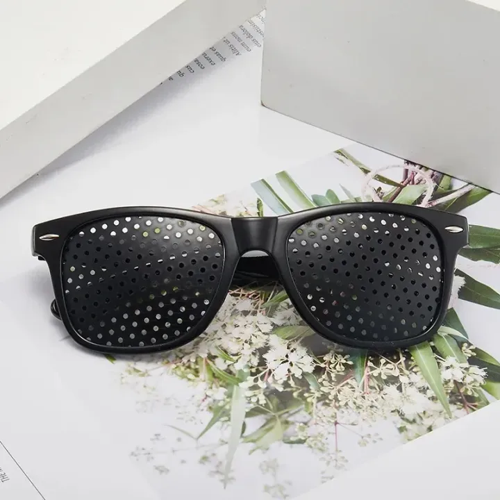 3%20styles%20Men%20And%20Women%20Improving%20Vision%20Anti%20Myopia%20Astigmatism%20Glasses%20With%20Holes%20For%20Correcting%20Fatigue%20Pinhole%20Glasses%20-%20Image%203