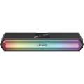 BLUK'S BX-185 BassMax SoundBar Bluetooth Wireless Speaker 20W - Bold Sound Sleek Design With LED Light Show - 1 Year Warranty. 