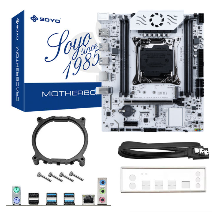 SOYO%20X99%20Gaming%20Motherboard%20Kit%20C612%20Chipset%20with%20Xeon%20E5-2682%20V4%20CPU%20&%2016GB(2x8GB)%20DDR4%202133MHz%20RAM%20M.2%20NVME%20SATA3%20TPM2.0%20Pin%20-%20Image%206