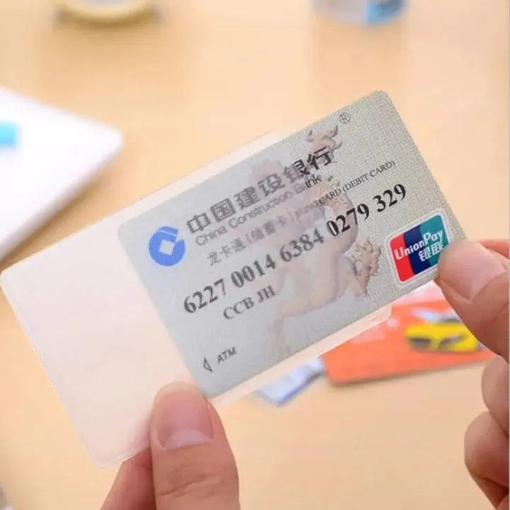 10/40/100/300%20pcs%20Transparent%20Card%20Cover%20-%20Mate%20Finished%20%20%20Good%20Quality%20Imported%20-%20Image%205