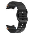 No Gap Silicone Straps for Samsung Galaxy Watch 7/6/5/4 - 20mm Sport Bracelet.