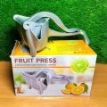 Stainless Steel Manual Hand Press Lemon Juicer Fruit Orange Citrus Juice Tool/Lebu chipa machine. 