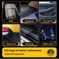 THREE GUYS Dashboard Leather & Tyre Wax (450ml) – Barq Al Amber Fragrance | German Engineered Formula | UV Protection & Dust Repellent. 