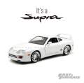 Toyota Supra MK4 White Fast and Furious 1:24 Scale Diecast Model Car. 