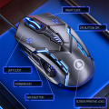 G5 Mute Wired Mouse Six Keys Luminous Game E-Sports Machinery Computer Accessories Cross-Border Delivery. 