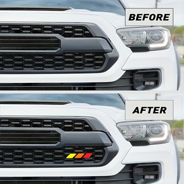 3%20Colors%20Grille%20Badge%20Tri%20Colors%20Emblem%20For%20Toyota%20Tacoma%20Tundra%204Runner%20Highlande%20Rav4%20CHR%20Strip%20Air%20Inlet%20Auto%20Car%20Accessories%20-%20Image%202