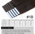 HAIR Invisible Tape in Extensions Human Hair Injection Tape in Hair Extensions #60 PU Weft Tape On 10pcs/pack For Side Hair. 