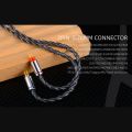 FAAEAL Earphone Replacement Cable With 0.78mm/QDC/S/C Pin Upgrade Headphone Line For TANGZU WANER KZ Castor D-Fi BLON BL03 TRN.