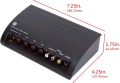 GE 4-Way RCA Switch AV Splitter Switch, for Connecting 4 RCA Output Devices to Your TV, S-Video Support, Audio/Video, Game Consoles, DVD, VCR, 38807. 
