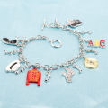 Artist Singer Michael Jackson BAD Necklace Rock Roll Everlasting Classic MJ Pendant Hot Charm Punk Jewelry Men Women .