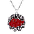 Anime Uchiha Itachi Necklace Cosplay 3 Loops Necklace Women Choker Kolye Gift Men Prop Jewelry. 