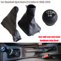 Gear Shift Knob Gaiter Boot Case Collar Parking Handbrake Cover For Vauxhall/Opel Astra II G 1998 1999 2000 2001 2002 2003-2010. 