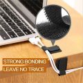 Reusable Cable Ties Fastening Wire Organizer Cord Rope Holder Self Adhesive Adjustable Cord Organizer Straps Desk Management.