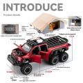 1:24 Ford Raptor F150 Camping RV Off Road Pickup Truck Alloy Metal Diecast Model Car Sound & Light Toys. 