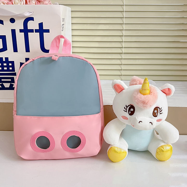 Kid%203D%20Cute%20Backpack%20for%202-6Year%20Gift%20Stuffed%20Unicorn%20Girl%20Kindergarten%20Schoolbag%20Backpacks%20Preschool%20Plush%20Animal%20Baby%20Backpack%20-%20Image%203
