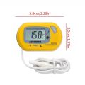 Thermometer Fish Tank Aquarium Electronic Digital Reptile Turtle Diving Pet Box Suction Cup Waterproof Electronic Thermometer. 