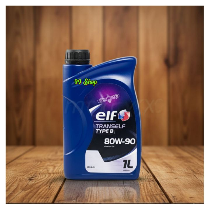 ELF gear oil /transmission oil ဂီယာဝိုင် (80w90) 1li
