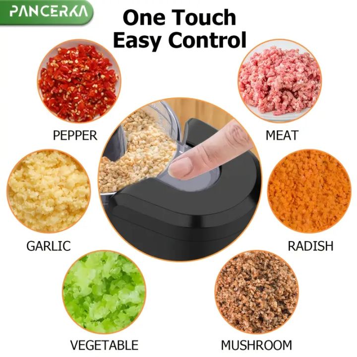 PANCERKA%203-in-1%20Electric%20Vegetable%20Chopper%20&%20Food%20Processor%20-%20Versatile%20Kitchen%20Blender%20for%20Dicing,%20Mincing,%20and%20Pureeing%20-%20Black%20-%20Image%208