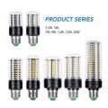 E27 LED Corn Bulb Light 220V LED Lamp Bulb E14 110V 5736 AC85-265V Led Energy Saving Lights 3.5W 5W 7W 9W 12W 15W 20W No Flicker. 