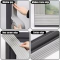 5Roll Acoustic Foam  Window Sealing Strip Self-adhesive for Door Window Windproof Tape Door Serl Gap Air Leakage Filling Strip. 