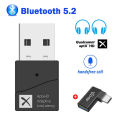 TX40 Bluetooth 5.2 Transmitter APTX HD LL Low Latency Adaptive USB Wireless Audio Adapter Handsfree Call For PS4/5 Notebook PC T. 