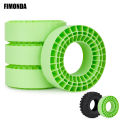 2.2" RC Crawler Foam Inserts High-Density Silicone Rubber Waterproof (125x45mm)  Compatible for  1/10 RC Crawler Car SCX10 Capra. 