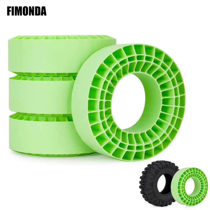 2.2" RC Crawler Foam Inserts High-Density Silicone Rubber Waterproof (125x45mm)  Compatible for  1/10 RC Crawler Car SCX10 Capra