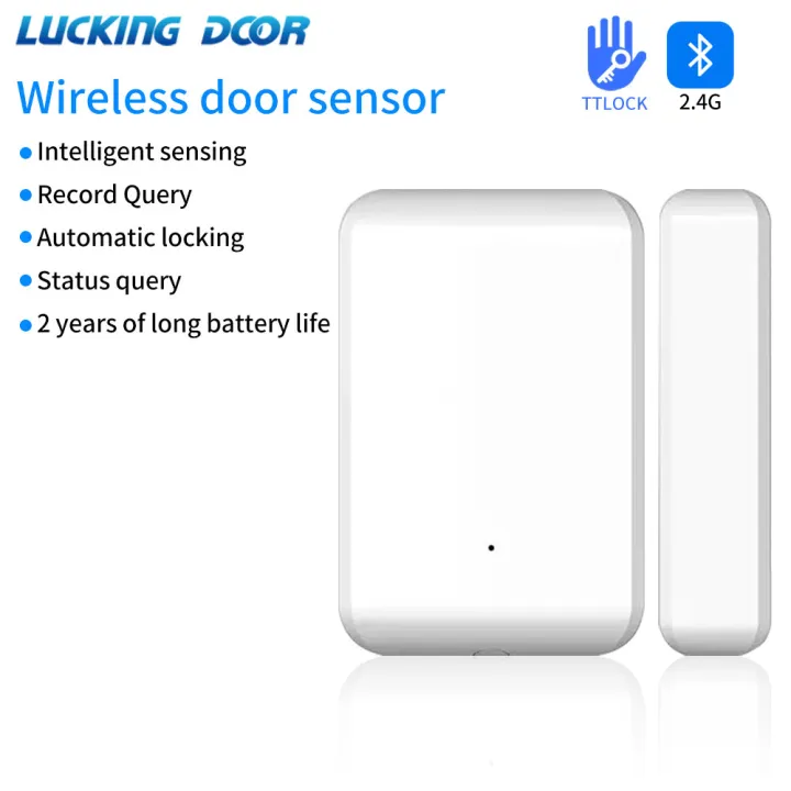 cogae 2.4GHz Wireless TTLOCK Door Sensor ABS Door Detection Open Close cogae 2.4GHz Wireless TTLOCK Door Sensor ABS Door Detection Open Close