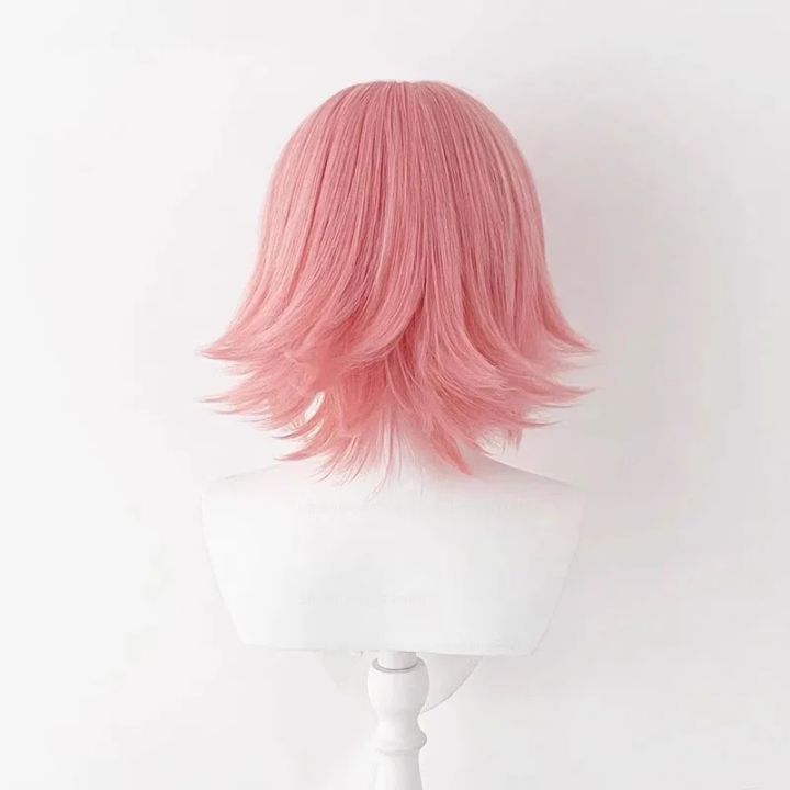 Anime%20Haruno%20Sakura%20Wig%20Short%20Pink%20Heat%20Resistant%20Girl%20Synthetic%20Hair%20Play%20Role%20Patry%20Wigs%20-%20Image%205